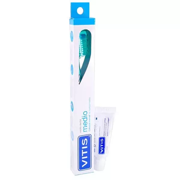 Cepillo Ultra + Crema Dental Blanqueadora Vitis