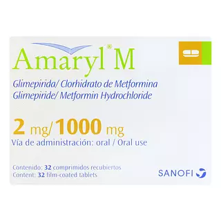 Amaryl M 2 Mg/1000 Mg