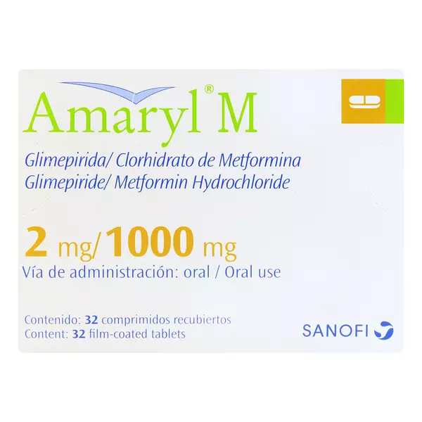 Amaryl M 2 Mg/1000 Mg