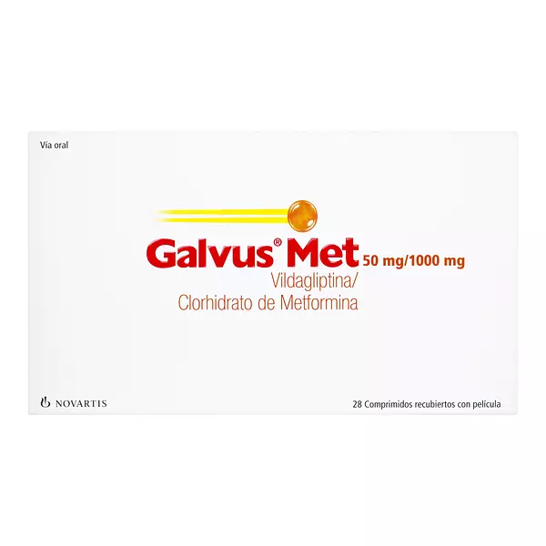 Galvus Met 50 Mg/1000 Mg