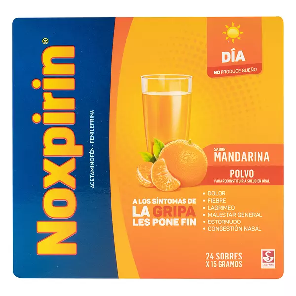 Noxpirin F Jugo Dia Mandarina Granulado