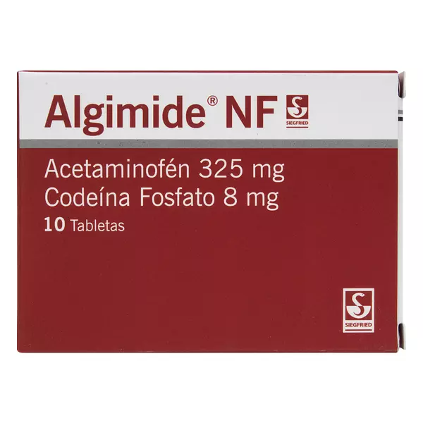 Algimide Nf 325 Mg/8 Mg