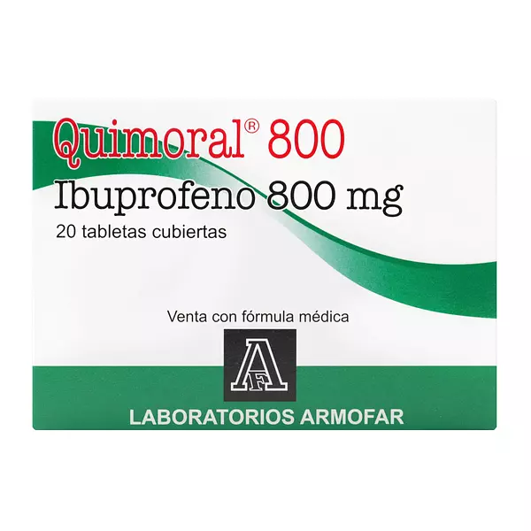 Quimoral Ibuprofeno 800 Mg