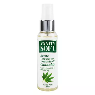 Aceite Corporal Vanity Soft Cannabis