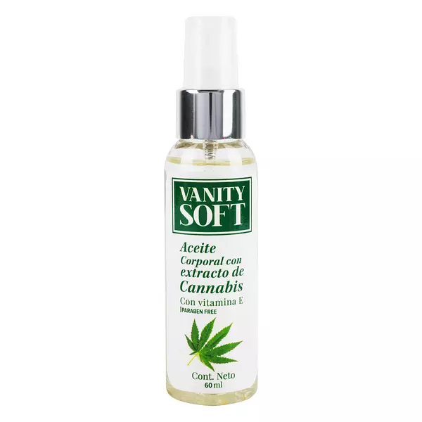 Aceite Corporal Vanity Soft Cannabis