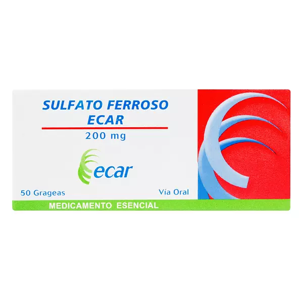 Sulfato Ferroso 200 Mg