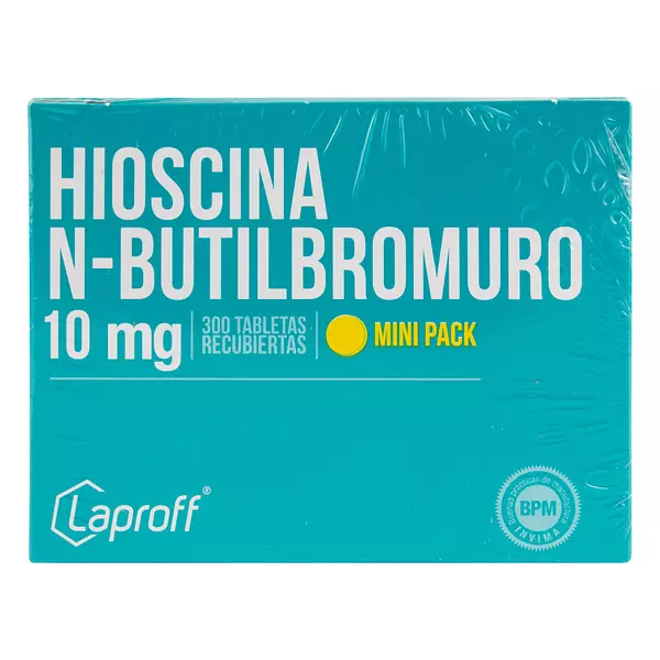 Hioscina N-Butilbomuro 10 Mg