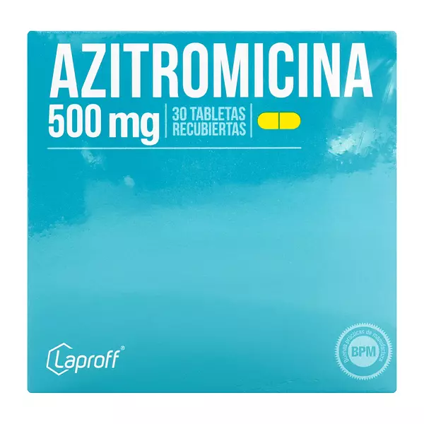 Azitromicina 500 Mg