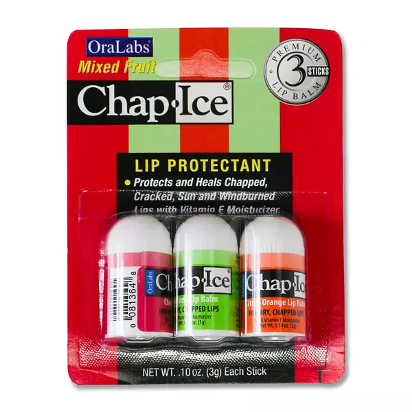 Protector Labial Chap Ice Mini Blister 3 Und