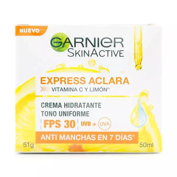 Garnier Express Aclara Crema Fps 30