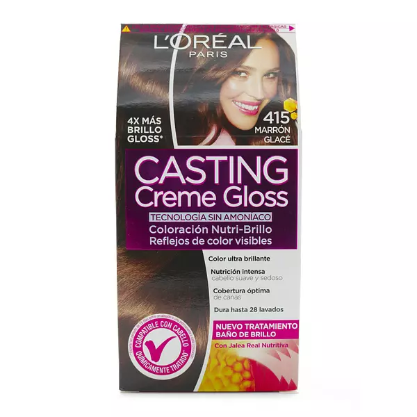 Tinte Casting 4.15 Creme Gloss Marron Glace