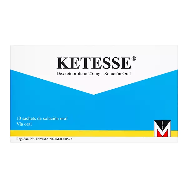 Ketesse 25 Mg Solución Oral