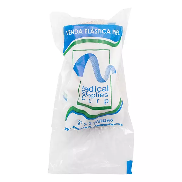 Venda Elastica Color Piel Medical 3x5 Yardas