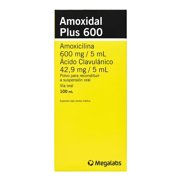 Amoxidal Plus 600 Suspension