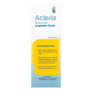Acleria Mascarilla Limpiador Facial
