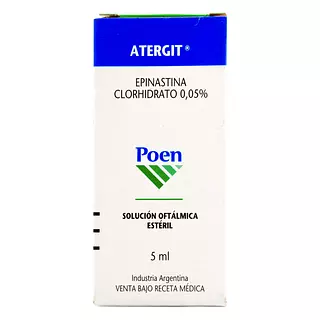 Atergit 05 % Solucion Oftalmica