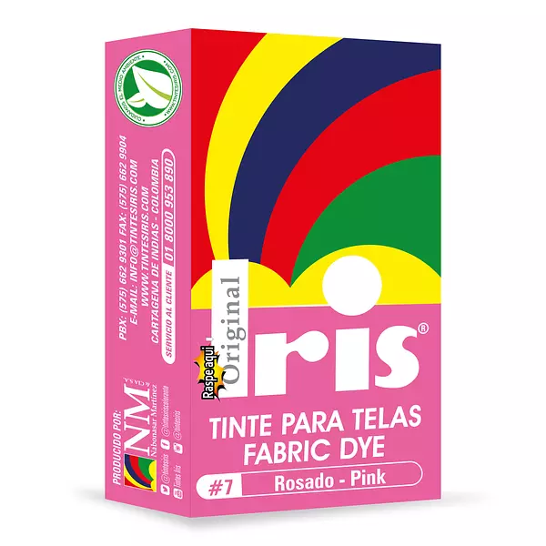 Tinte Iris 7 Rosado