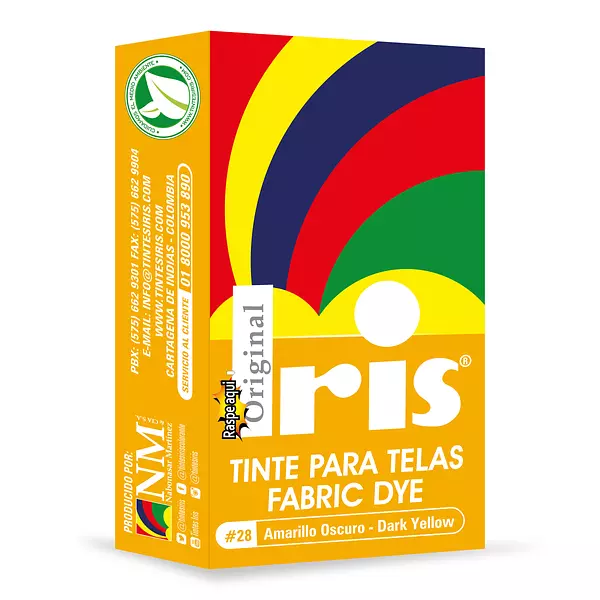 Tinte Iris 28 Amarillo Oscuro