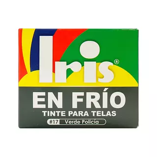 Tinte Iris En Frio Verde Policia