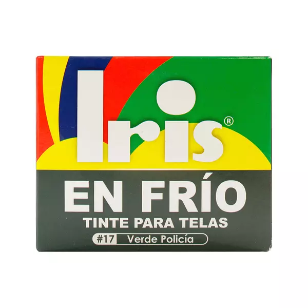 Tinte Iris En Frio Verde Policia