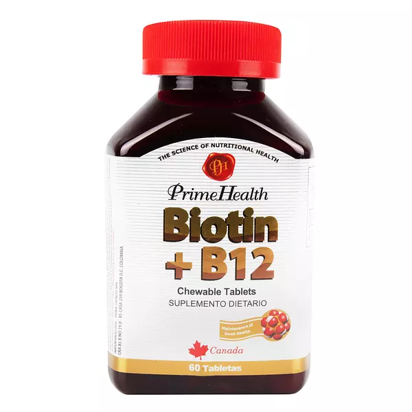 B12+Biotina Masticable Prime Health