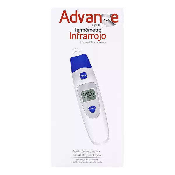 Termometro Digital Advance Infrarojo Ft100c Nti