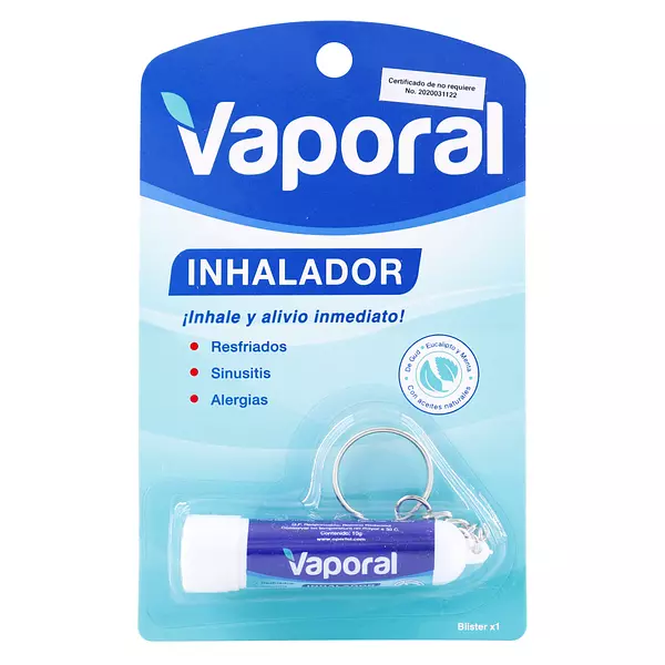 Vaporal Inhalador Blister 1 Llavero