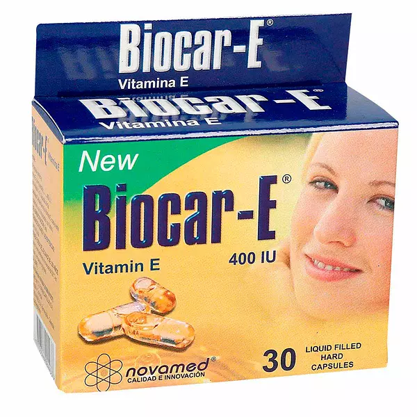 Vitamina E Biocar -E 400 Iu