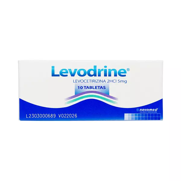 Levodrine Levocetirizina 5 Mg