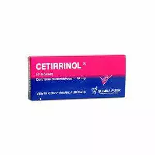 Cetirrinol 10 Mg
