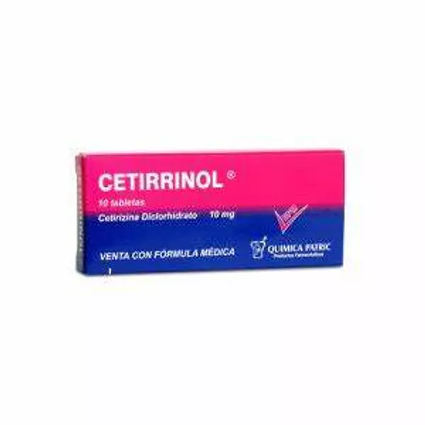 Cetirrinol 10 Mg