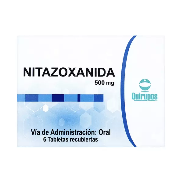 Nitazoxanida 500 Mg