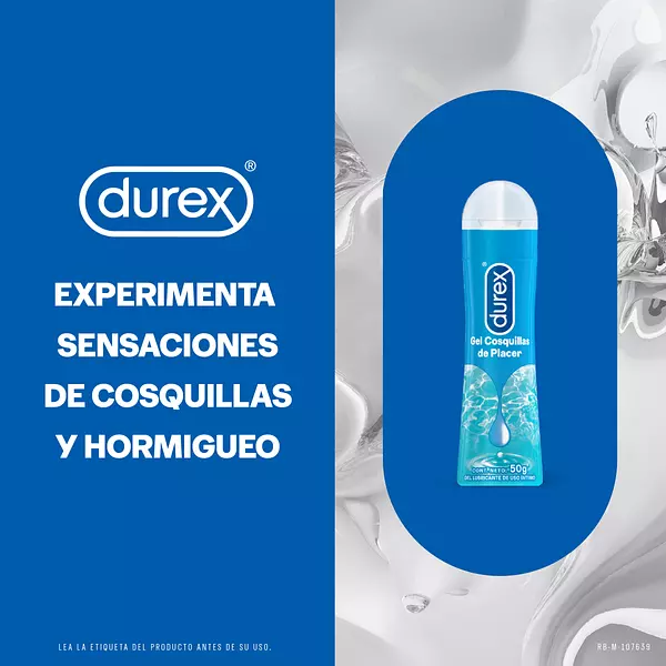 Lubricante Intimo Durex Gel Cosquillas De Placer