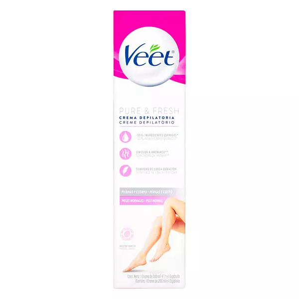 Veet Crema Depilatoria Piel Normal.