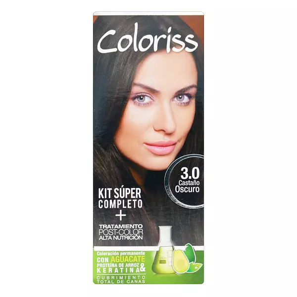 Tinte Coloris Kit 30 Castano Oscuro