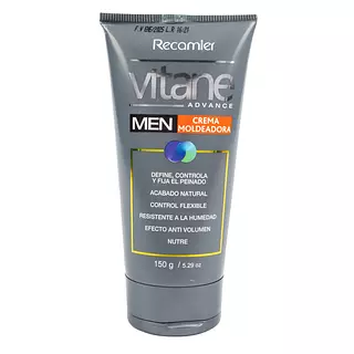 Crema Para Peinar Moldeadora Vitane For Men