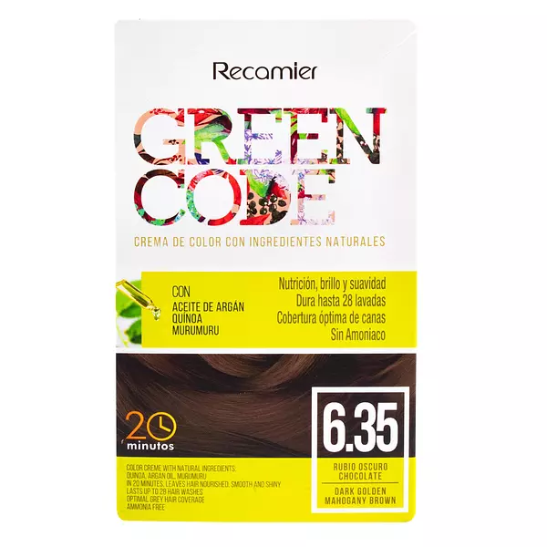 Green Code Kit 6.35 Rubio Oscuro Chocolate