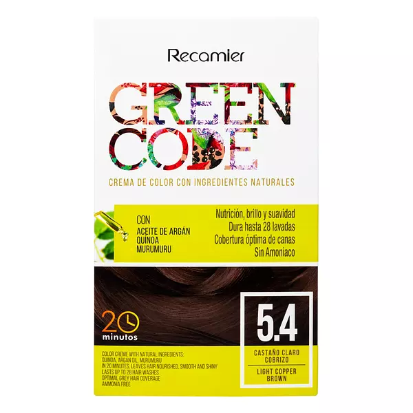 Green Code Kit 5.4 Castano Claro Cobrizo