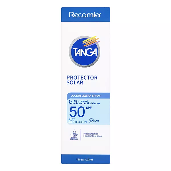 Bloqueador Tanga Spf 50 Locion Corporal Mineral