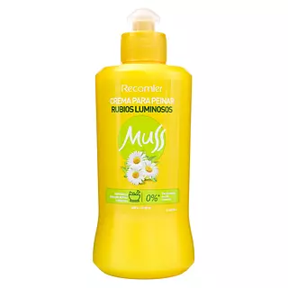 Crema Para Peinar Muss Rubios Luminosos