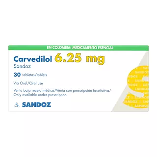 Carvedilol 6.25 Mg