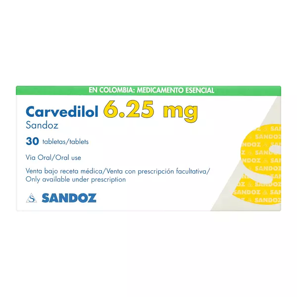 Carvedilol 6.25 Mg