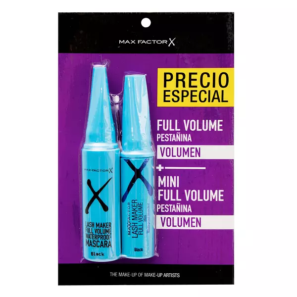 Pestañina Lash Maker Full Volumen + Pestañina Mini Full Volumen