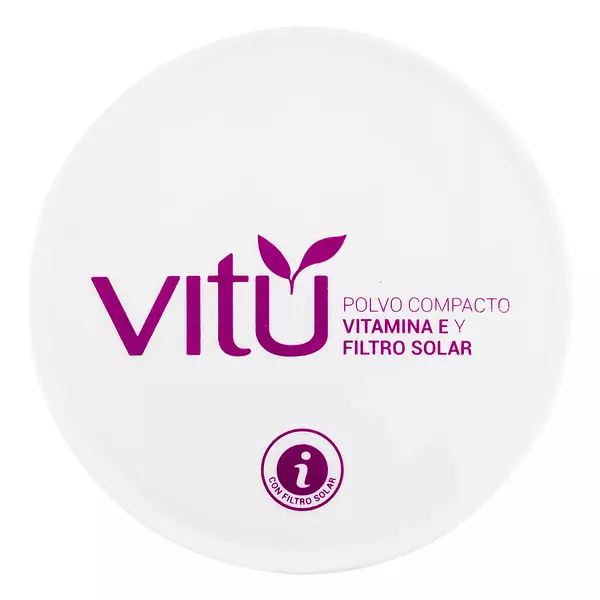 Polvo Compacto Vitu Vitamina E No.2 Avellana