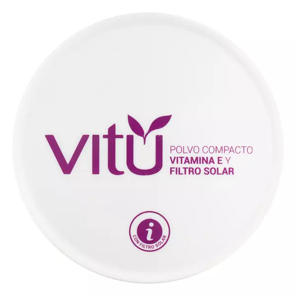 Polvo Compacto Vitu Vitamina E No.3 Nuez