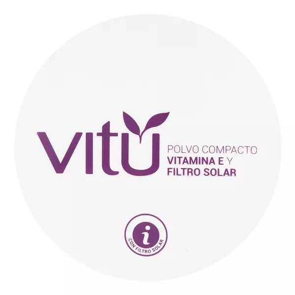 Polvo Compacto Vitu Vitamina E No.4 Castano