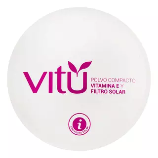 Polvo Compacto Vitu Vitamina E No.5 Cacao