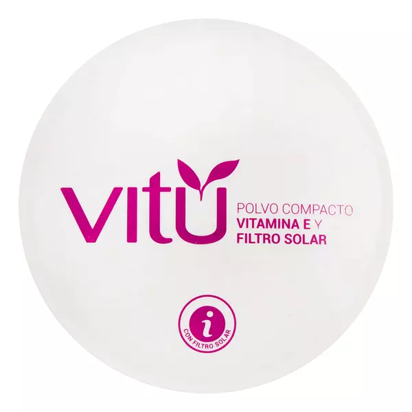 Polvo Compacto Vitu Vitamina E No.5 Cacao