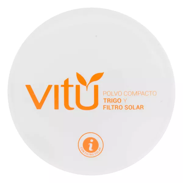 Polvo Vitu Trigo Filtro Solar No.3 Nuez