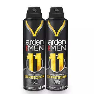 2 Desodorantes Arden For Men Once Spray